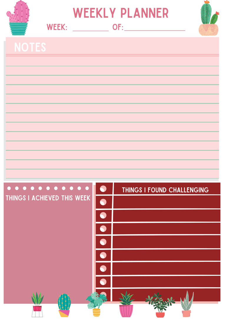 Weekly Planner 2024