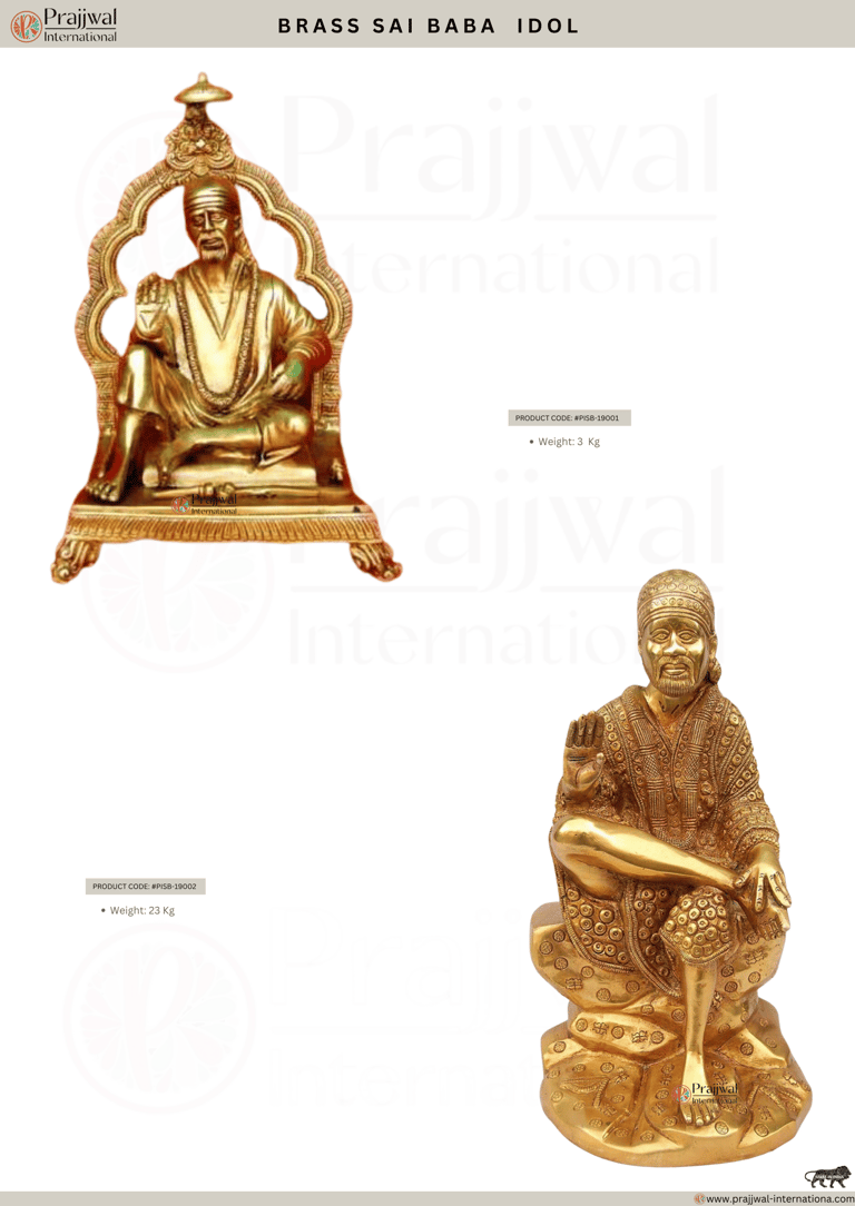 #BrassSaiBaba #SaiBabaStatue #DivineBrass #DevotionInBrass #SaiBabaBlessings #BrassArt #SaiBabaDevot