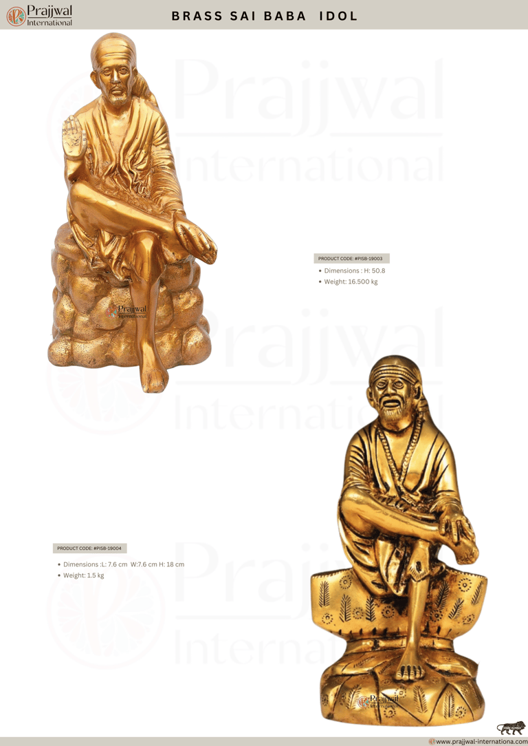 #BrassSaiBaba #SaiBabaStatue #DivineBrass #DevotionInBrass #SaiBabaBlessings #BrassArt #SaiBabaDevot