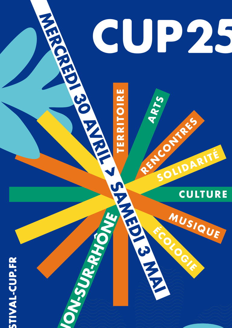 Affiche du festival Comm'un Printemps 2025