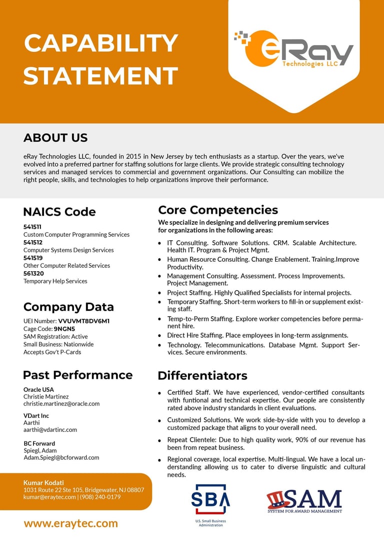 Capability Statement