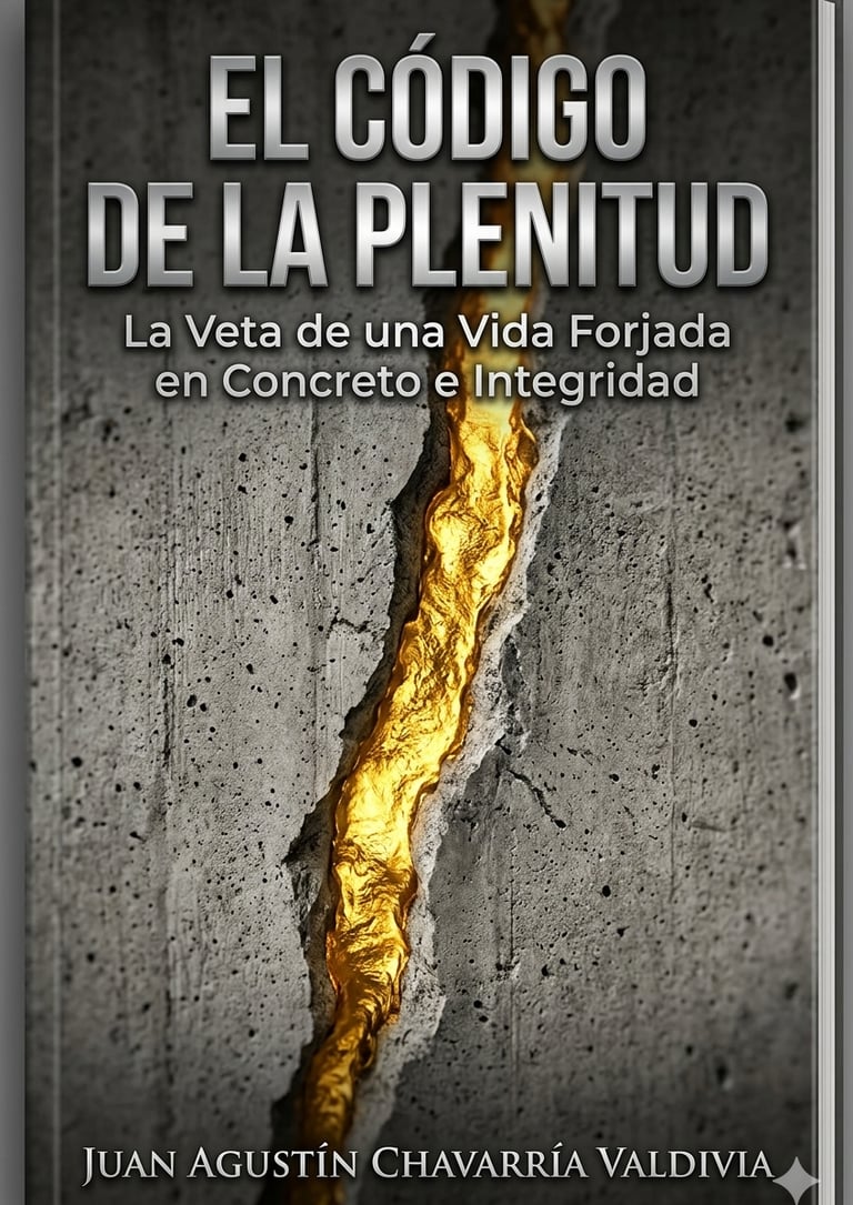 El Código de la Plenitud: oro en grietas de concreto