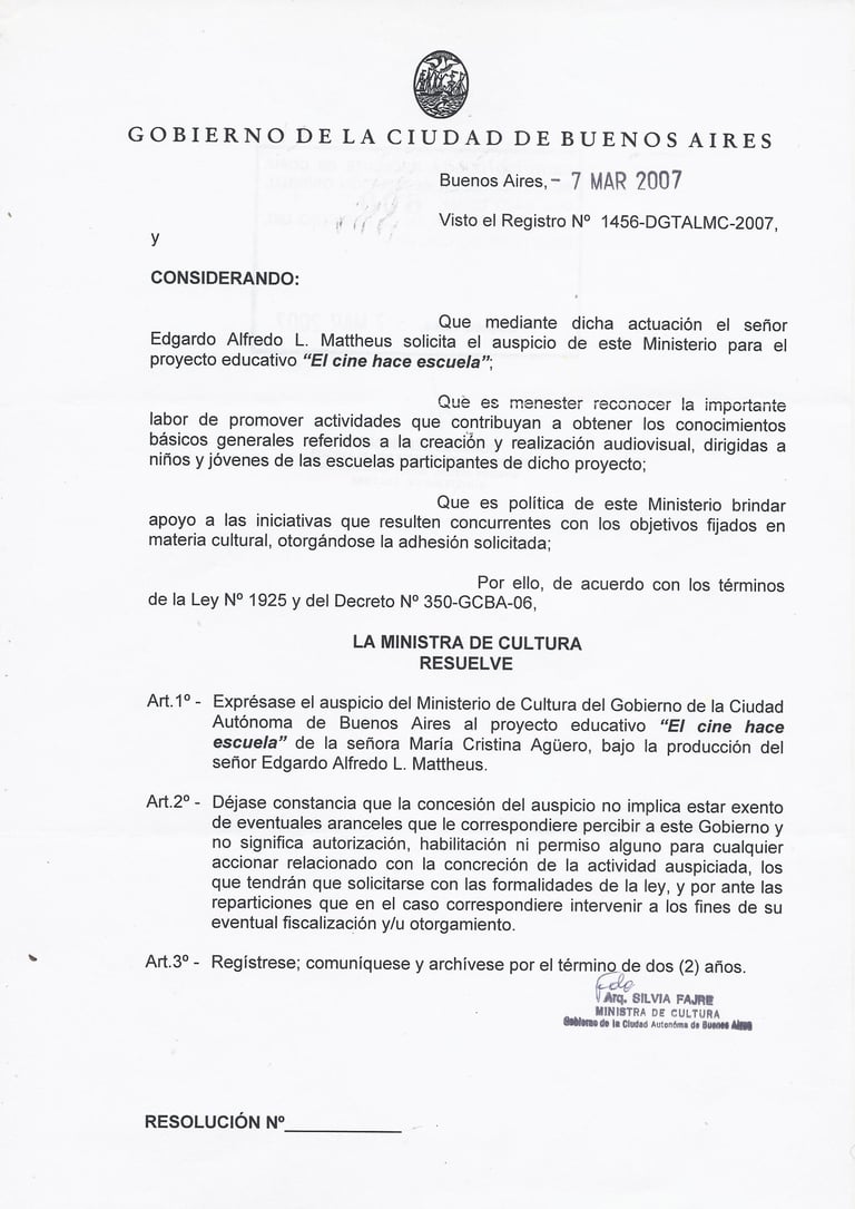 Ministerio de Cultura de la Ciudad Autónoma de Buenos Aires