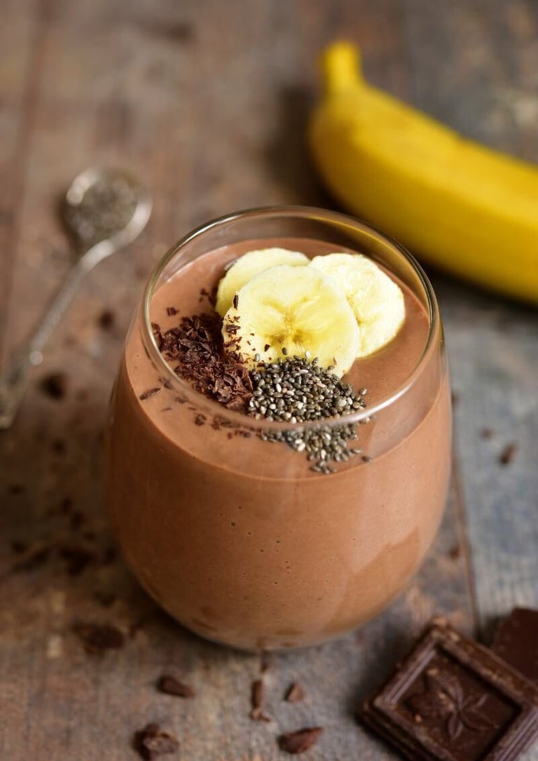 chocolate protein shake