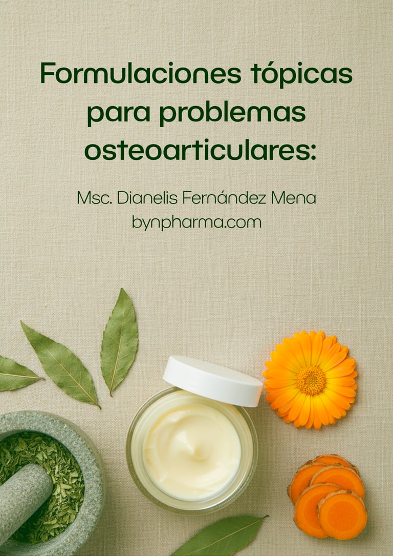 Portada del E-book gratuito sobre formulaciones naturales para el dolor osteoarticular
