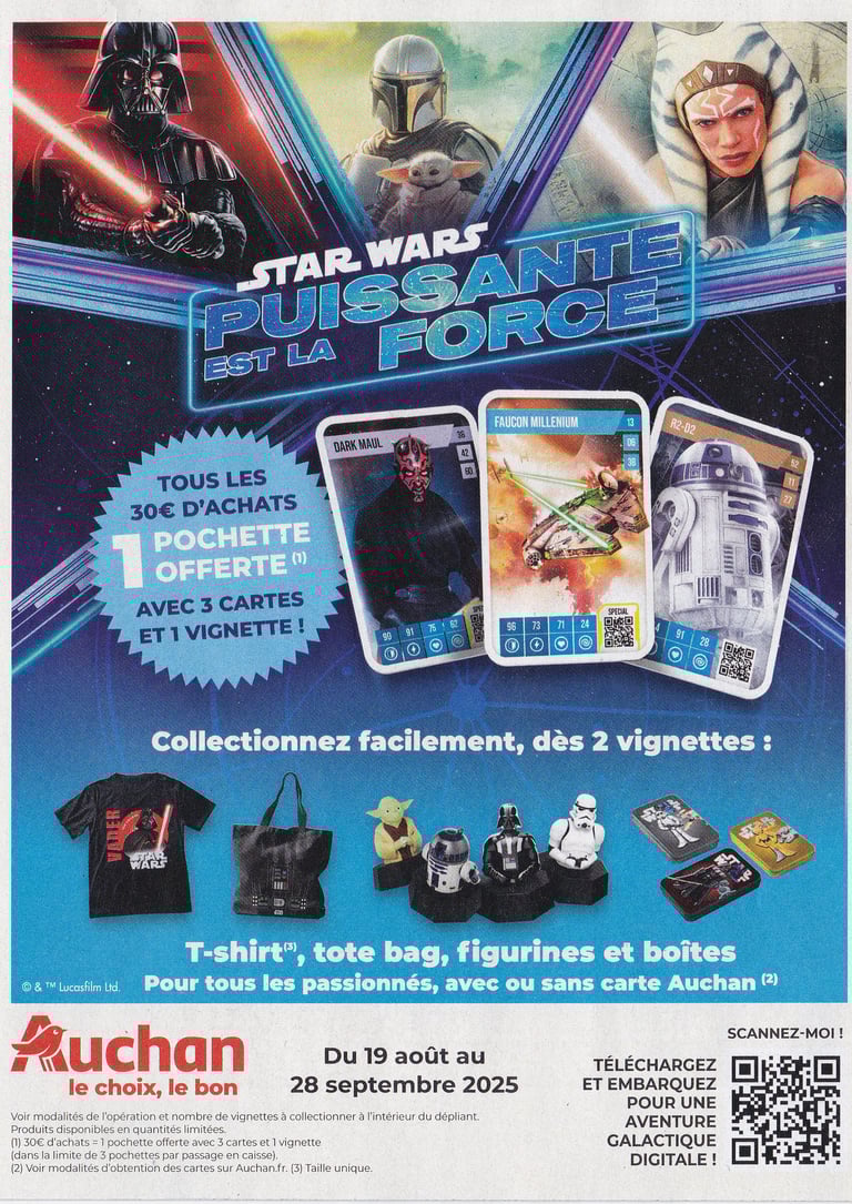 Présentation de la collection de cartes Star-Wars, Puissante est la force et figurines Yoda, D2R2,