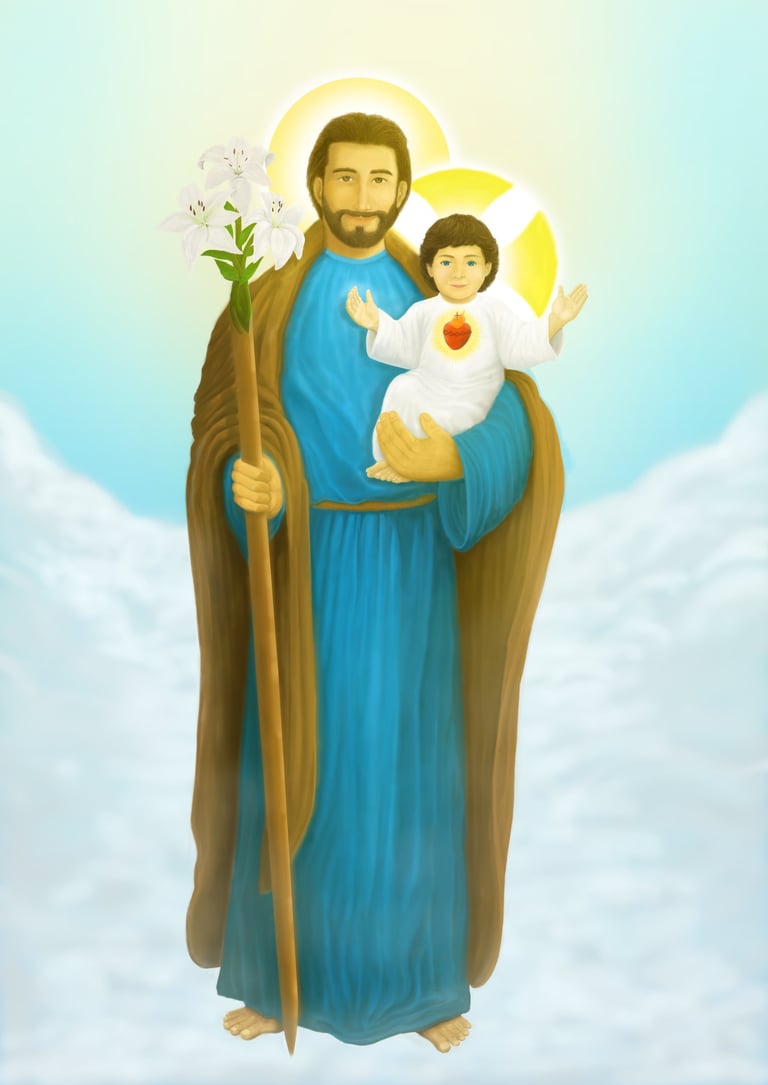 St Joseph pray for us!