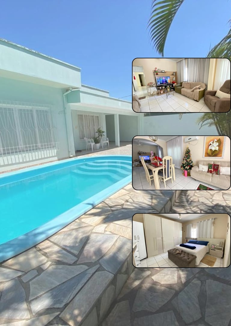 Casa pronta para morar, em Balneário Camboriú, com 01 suíte + 02 dormitórios.