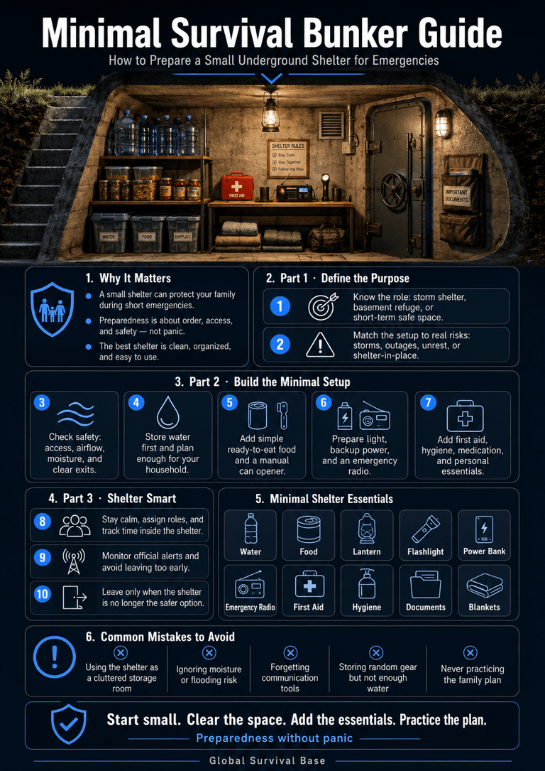 the-infographics-image-of-minimal-survival-bunker-guide-how-to-prepare-a-small-underground-shelter-for-emergencies