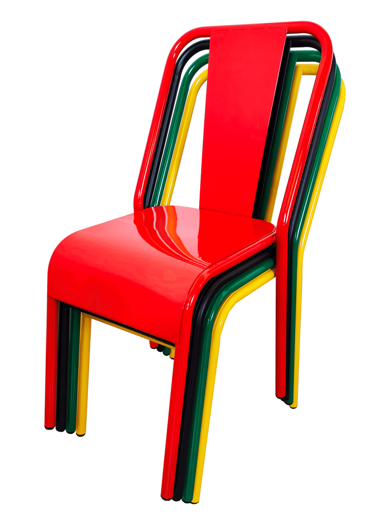 sillas de colores