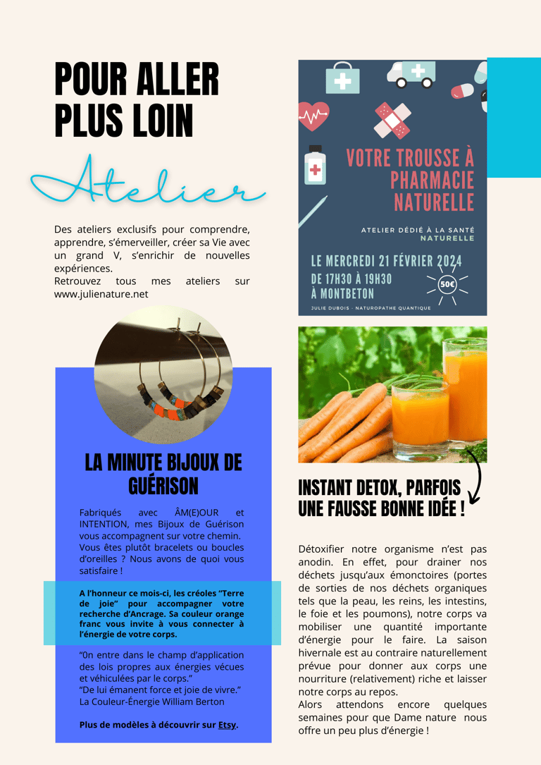 atelier trousse à pharmacie naturelle