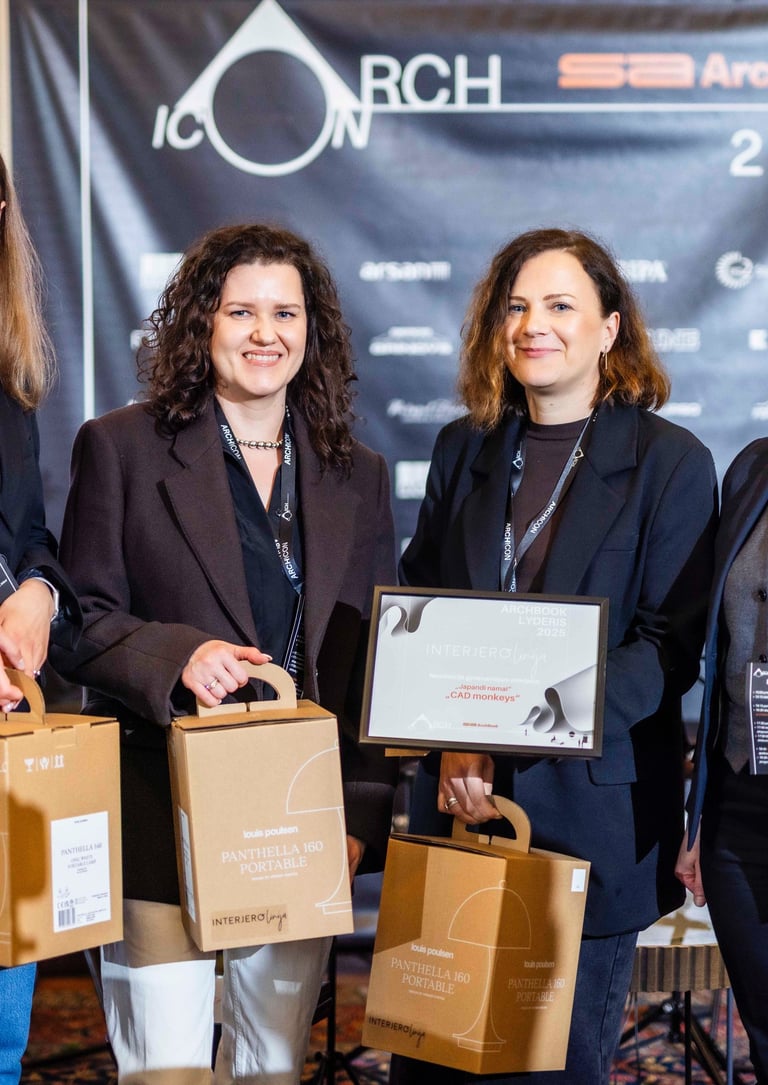 Konkurso nugalėtoja Cad Monkeys