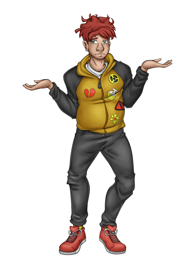 Ren Akagami - Personnage de The Arsenic Club - Ari Flandroit ©