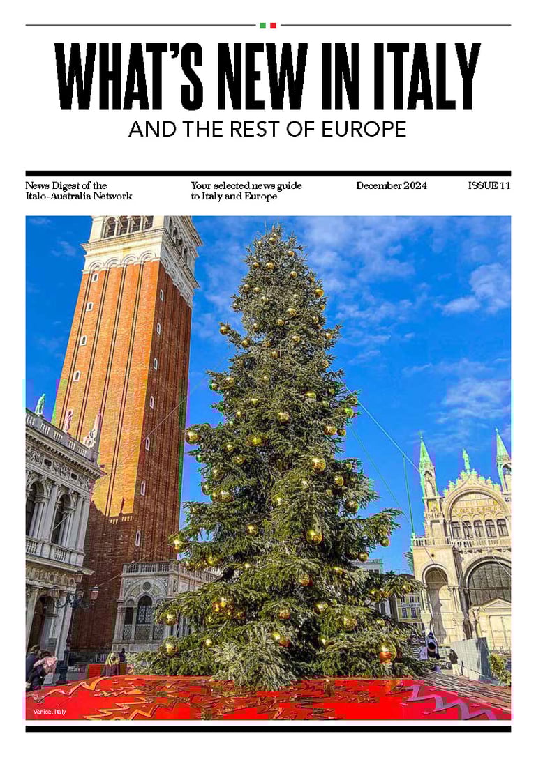 What's New In Italy edition cover