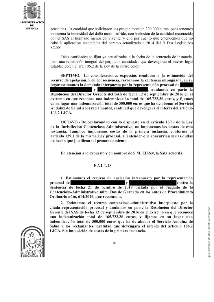 negligencia médica en el parto