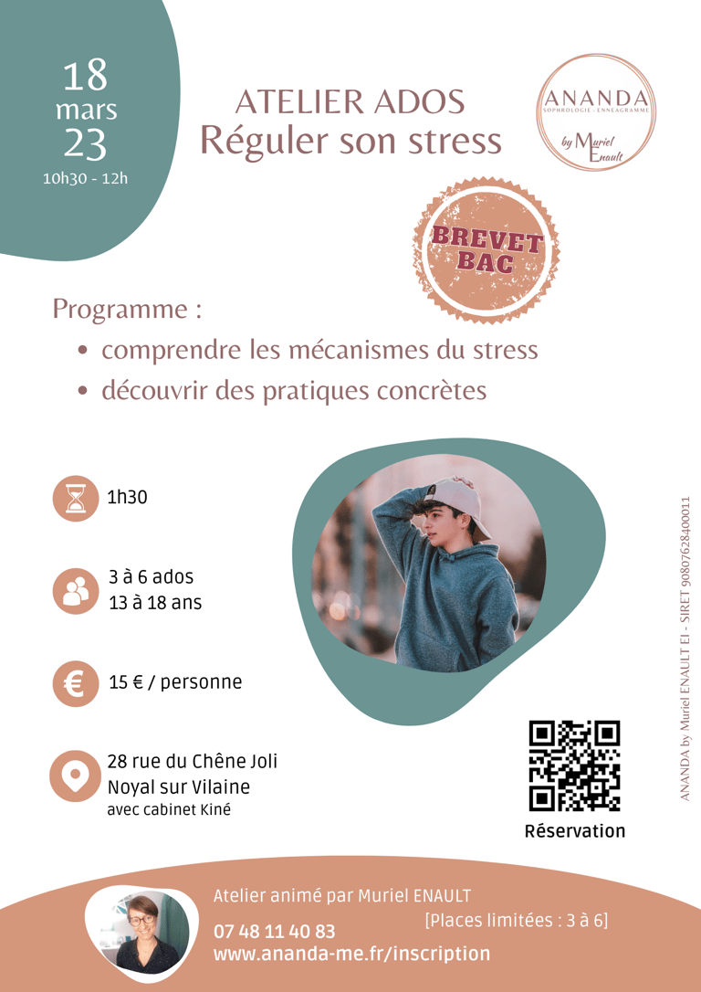 réguler son stress ados brevet bac