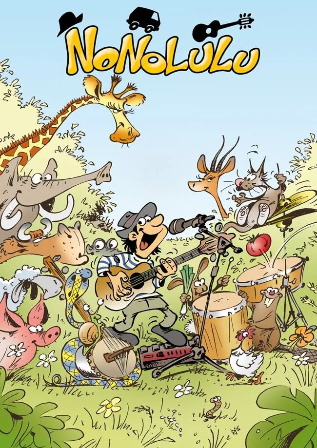 NONOLULU DESSIN AFFICHE