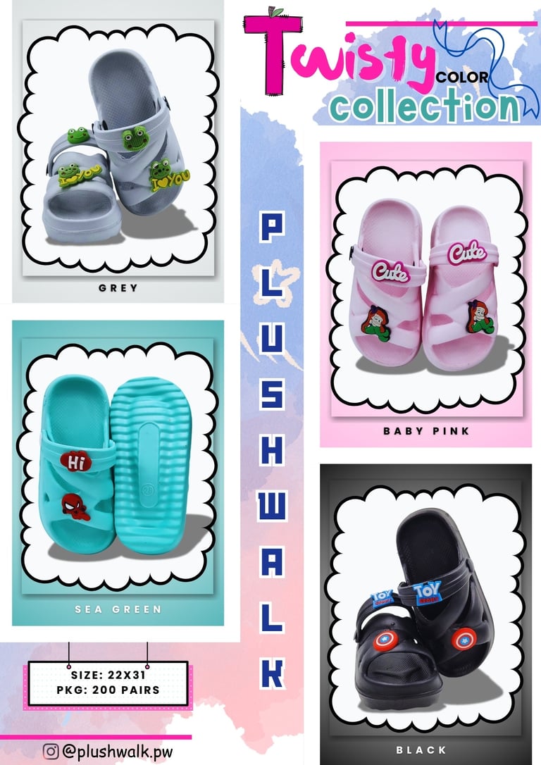 a collection of cute little baby sandals