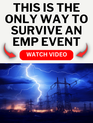 electromagnetic pulse attack image with lightening 