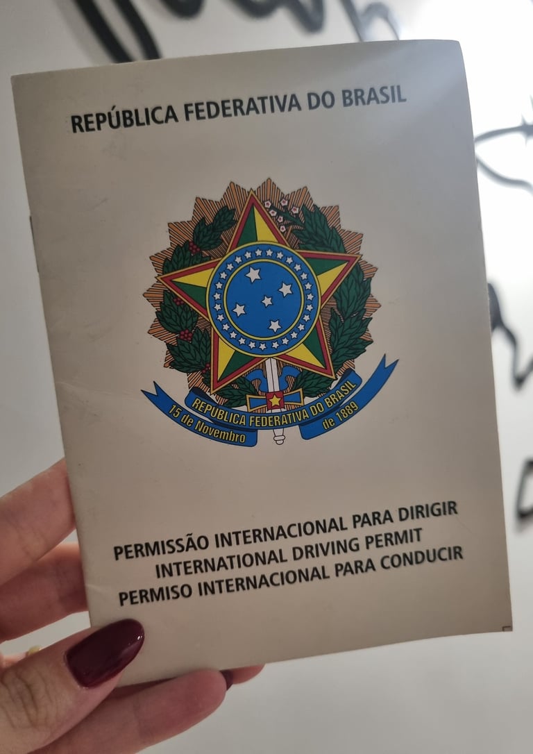 Foto da PID - Permissão Internacional para Dirigir