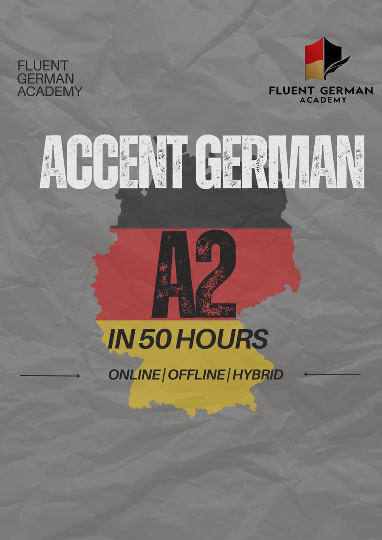 Best German Language Class Chennai A2 Level Poster