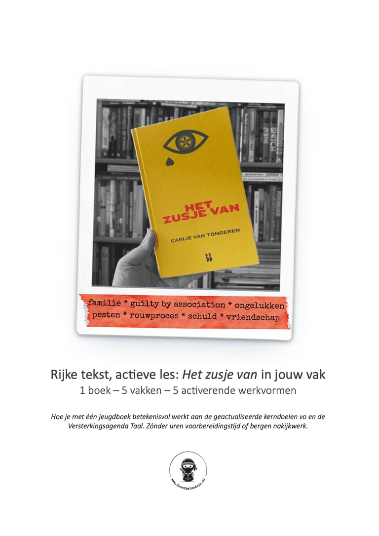 Document Rijke tekst, ac,eve les: Het zusje van in jouw vak 1 boek – 5 vakken – 5 ac-verende werkvormen