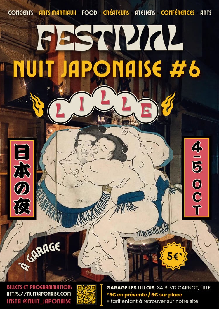 Festival Nuit Japonaise #6 - 4 et 5 octobre 2025