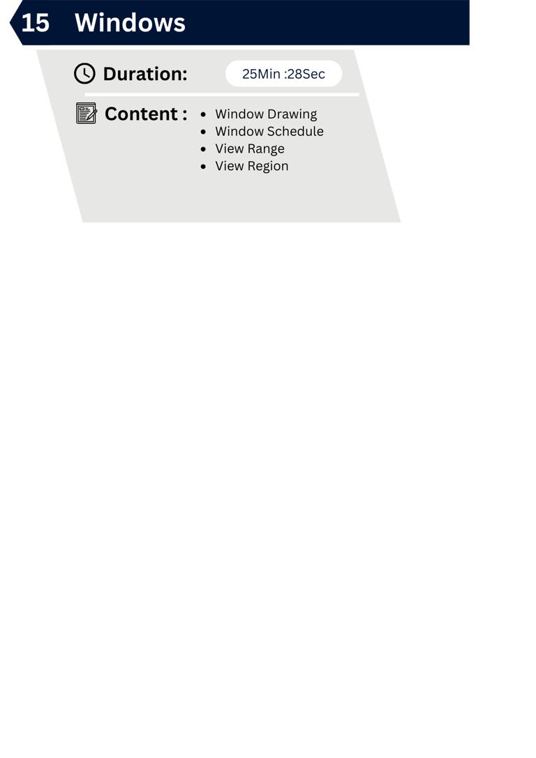 Revit Windows
