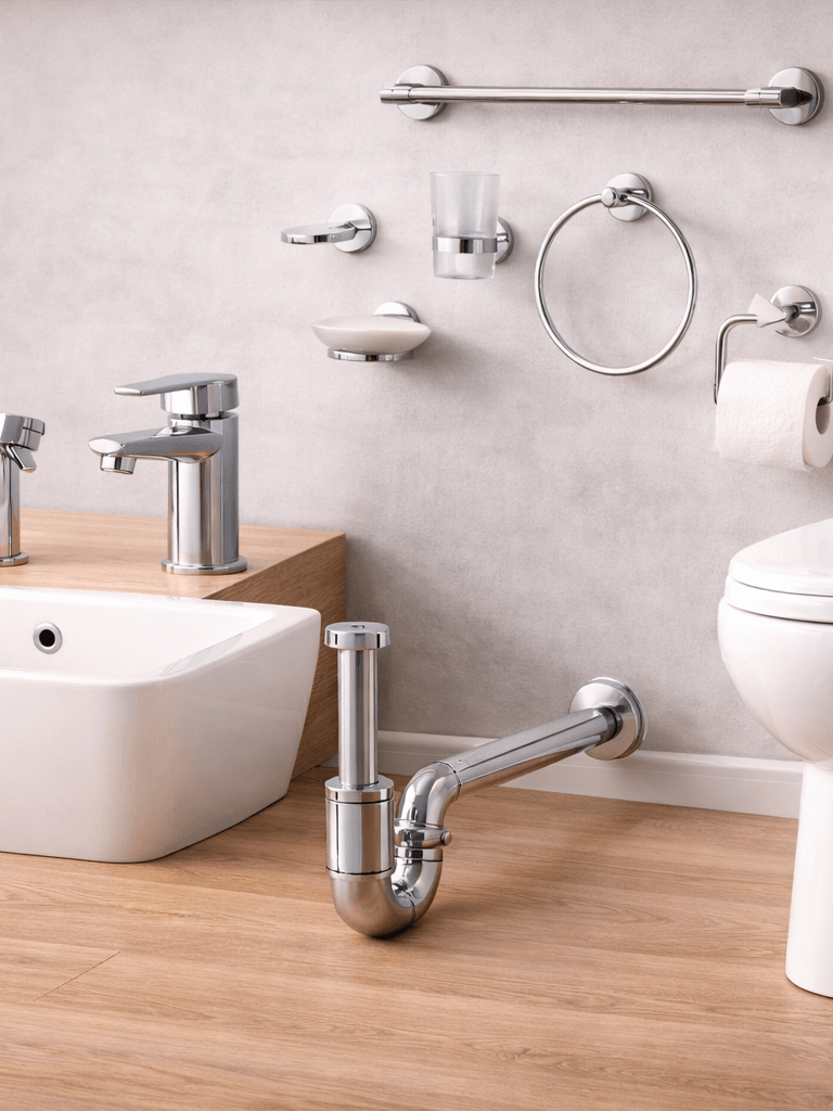 Banheiro e cozinha: torneiras, registros, cubas, bojos,  kit banheiro, torneira misturadora