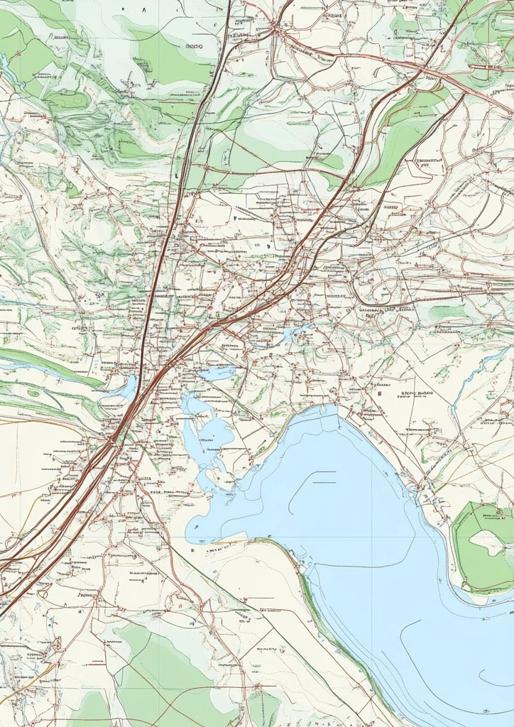 illustration of map