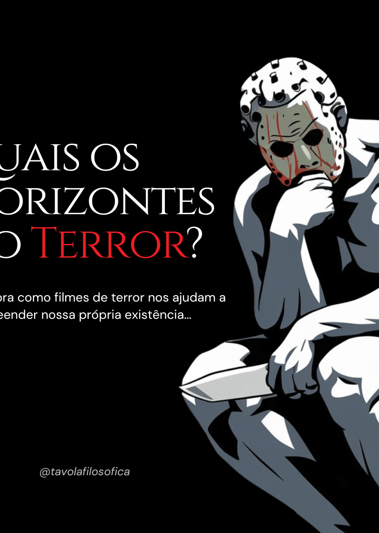 Capa episódio horizontes do terror - Jason Pensador Távola Filosófica 