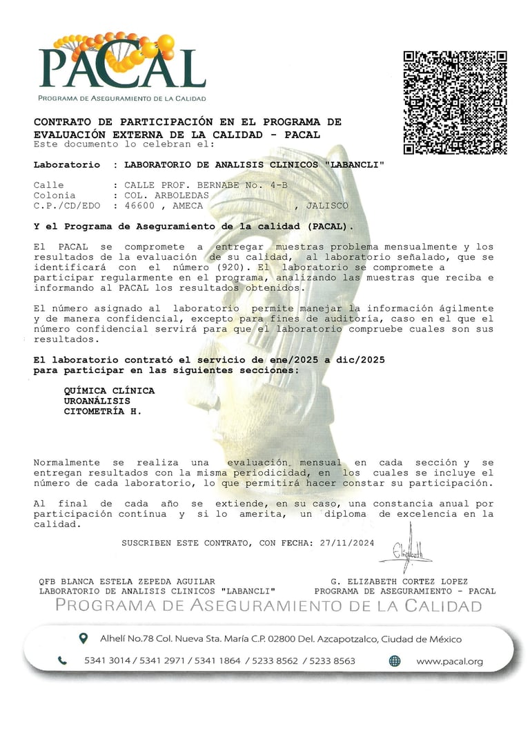 Contrato de participación Pacal 2025