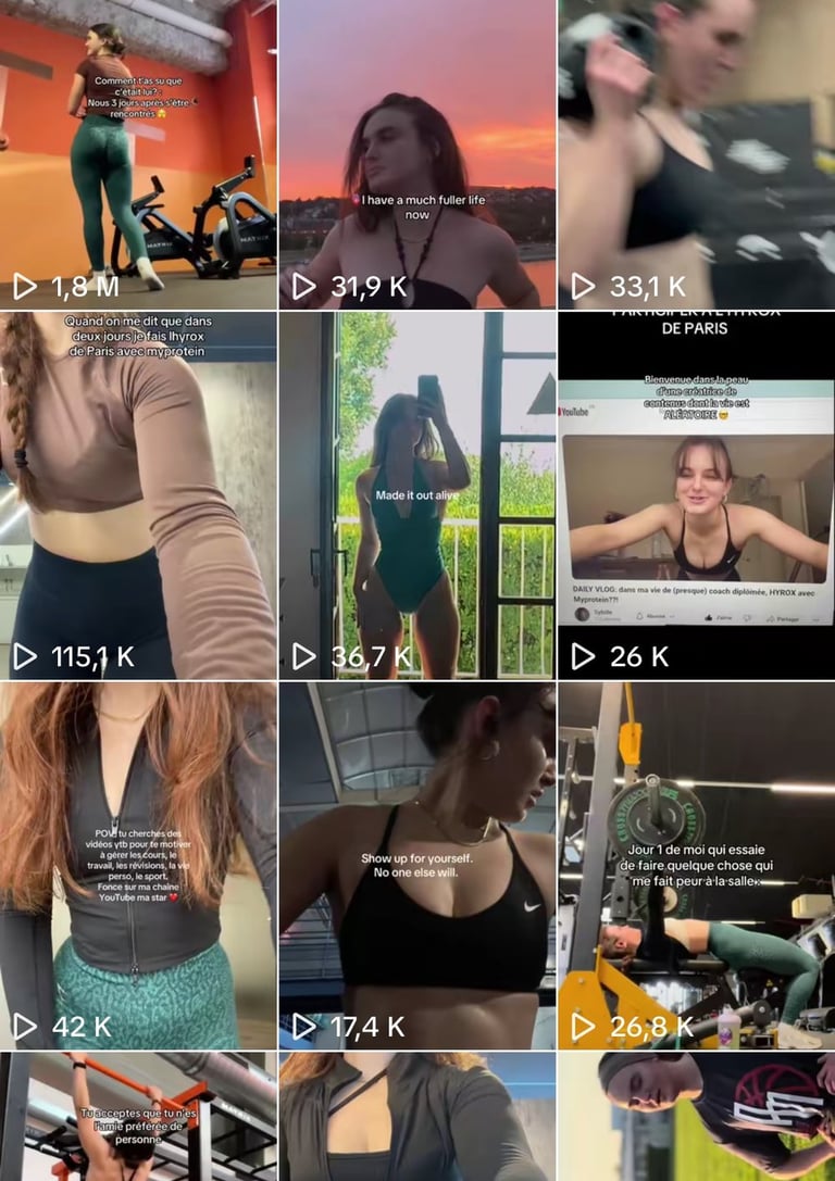 sybillefit tiktok coach sportif