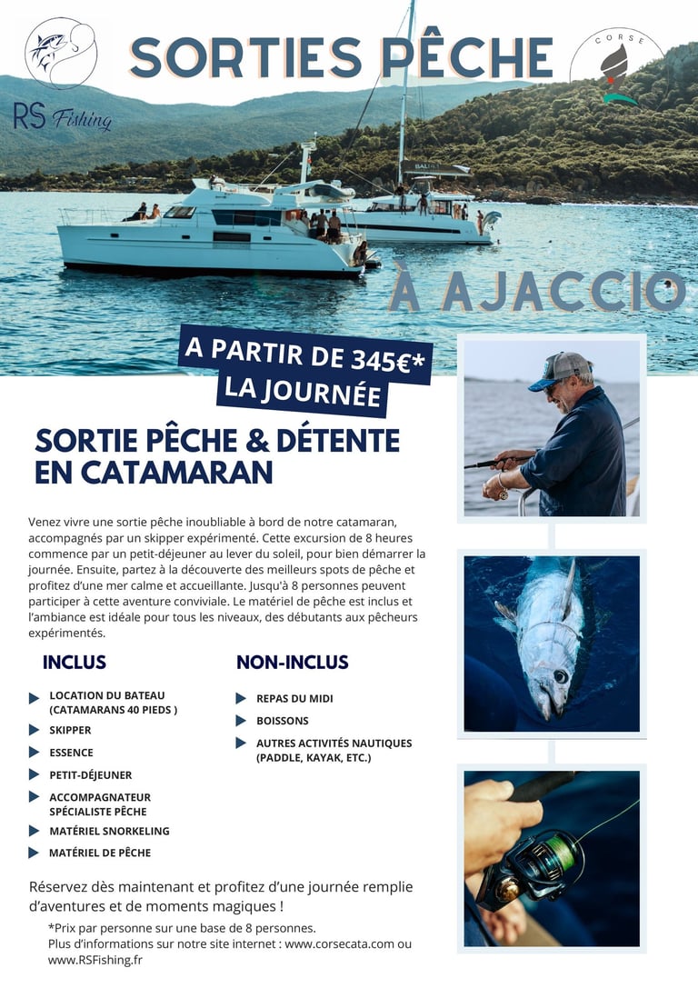 sortie peche en mer ajaccio