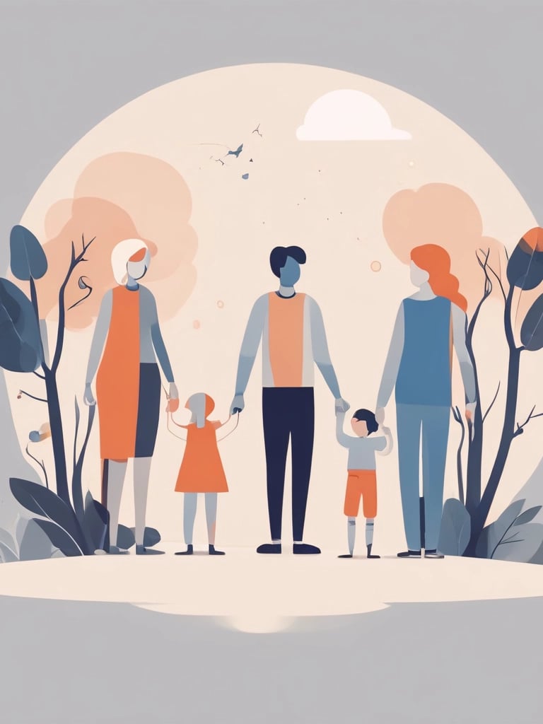 A person is holding an open book in front of their face, obscuring their identity. The book displays a message that encourages experiencing life instead of merely existing. The background is composed of open books, creating an artistic or literary setting. The person is wearing a light-colored sweater.