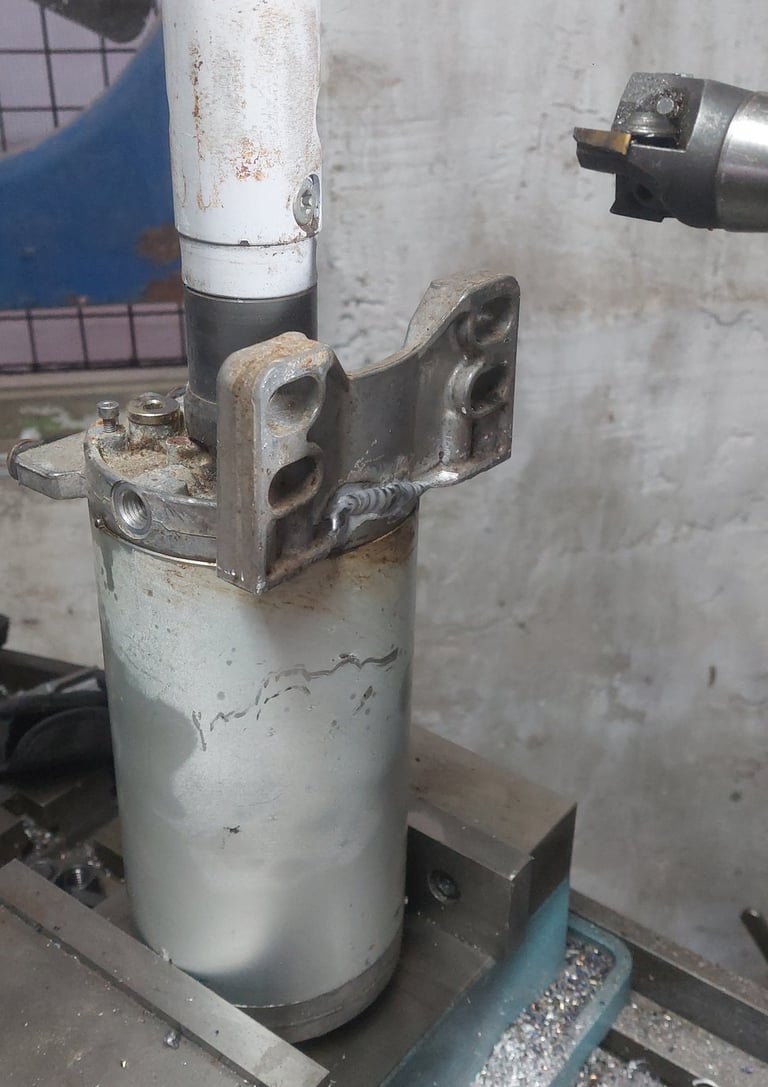 Zavarivanje i obrada pneumatskog aktuatora