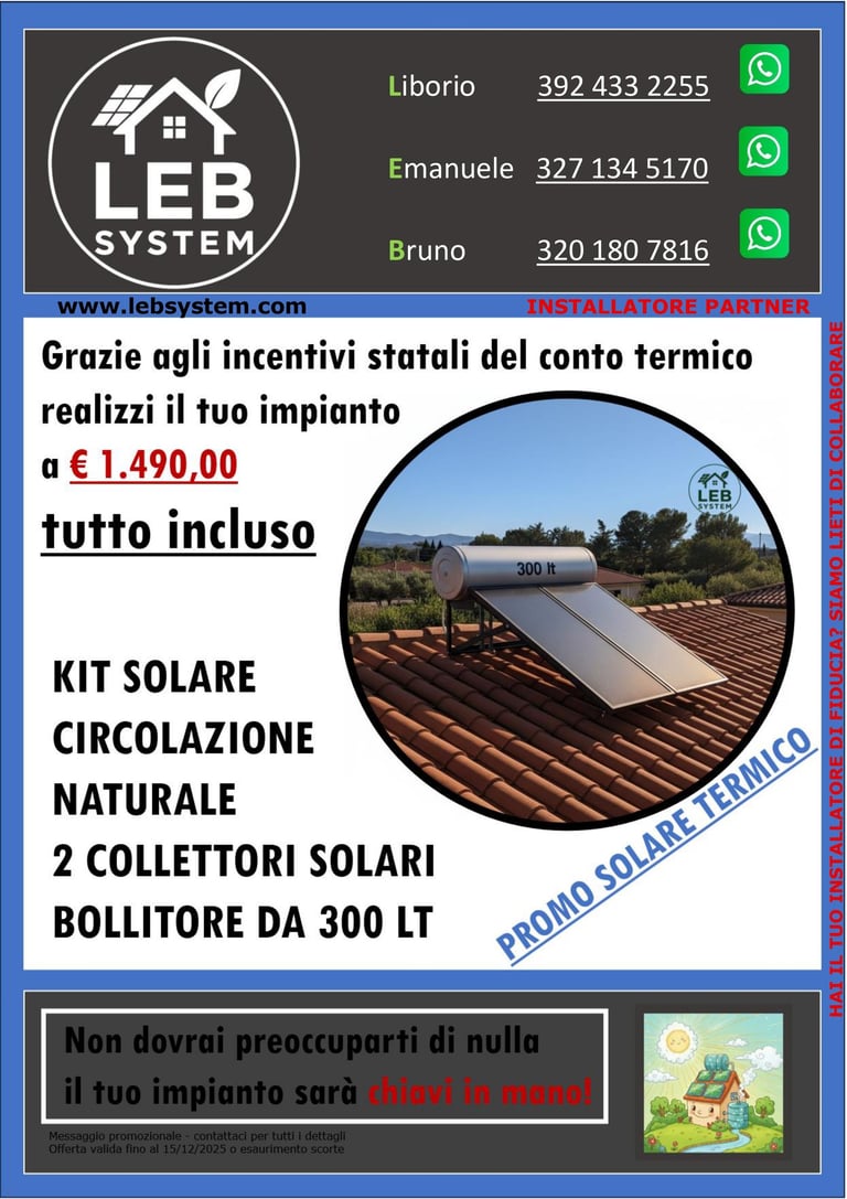 promo solare termico Enna