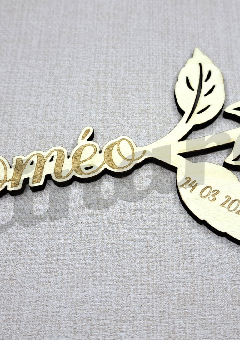 a rose shaped broocher with a rose on it