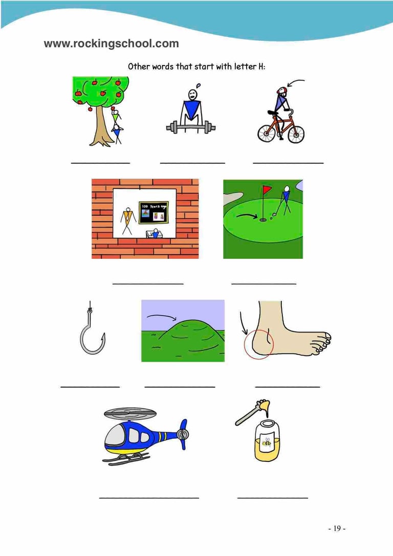 letter h phonics free english worksheets free esl worksheet free efl worksheet beginner english