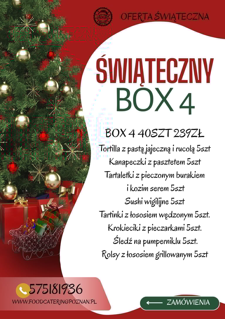 ŚWIĄTECZNY BOX 40SZT 239ZŁ