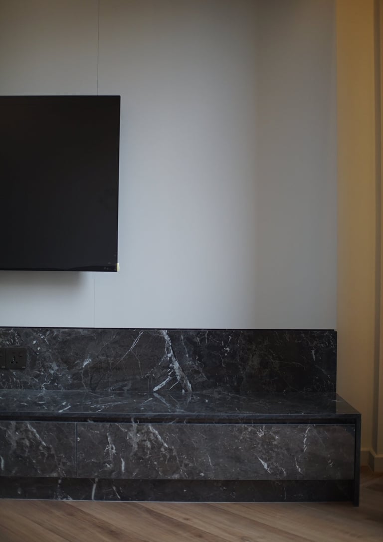 sunway cabinet and tv