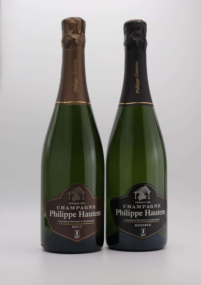 Brut Nature & Brut Réserve du Champagne Philippe Hautem