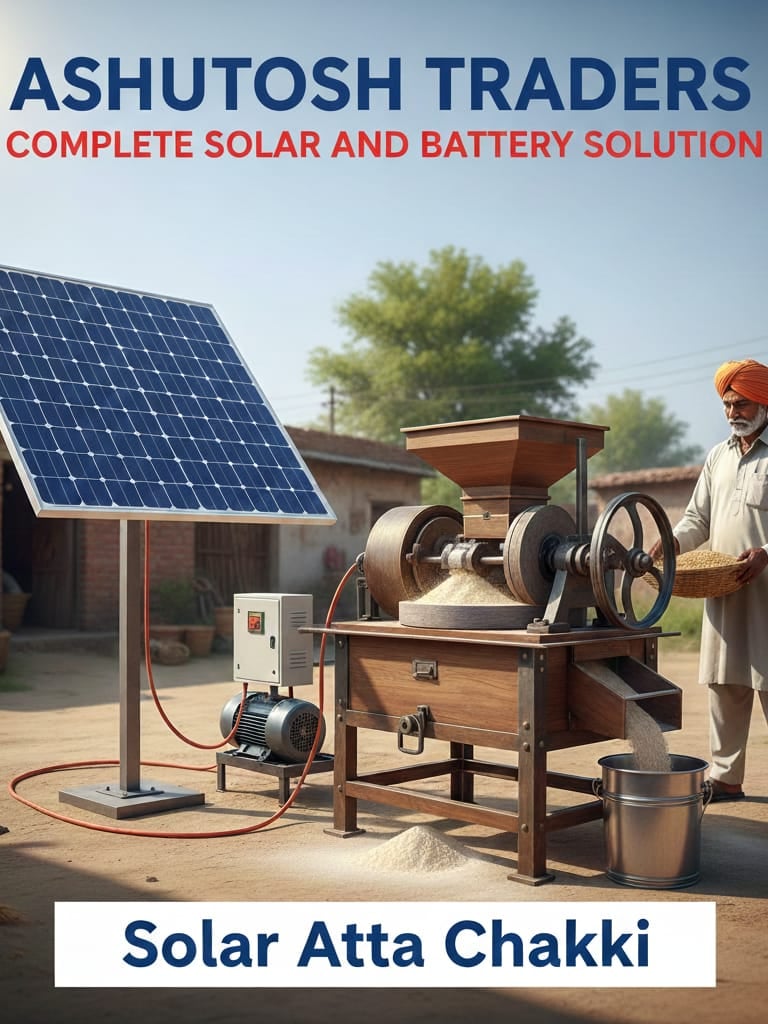 solar atta chakki