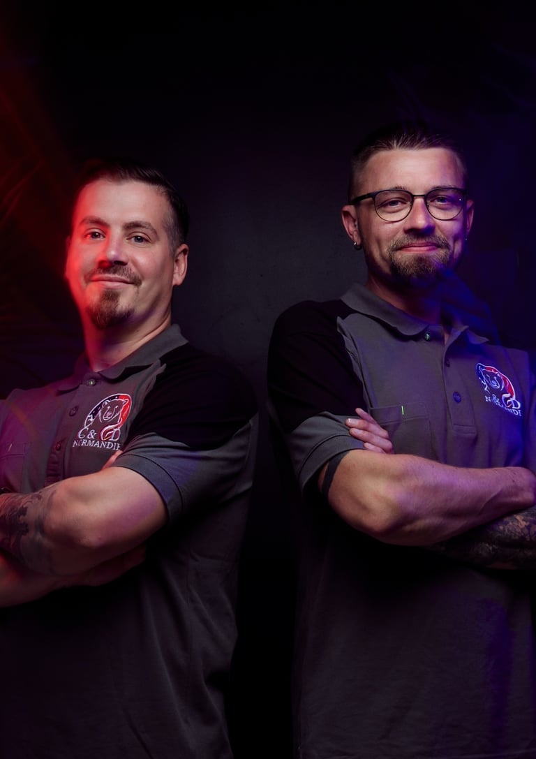 Portrait dirigeant entreprise dans l'Eure à Gisors par Aurore photographe professionnelle