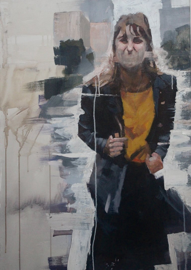 Tchaikovsky - 70cm x 100cm - Acrylic on canvas - 2017