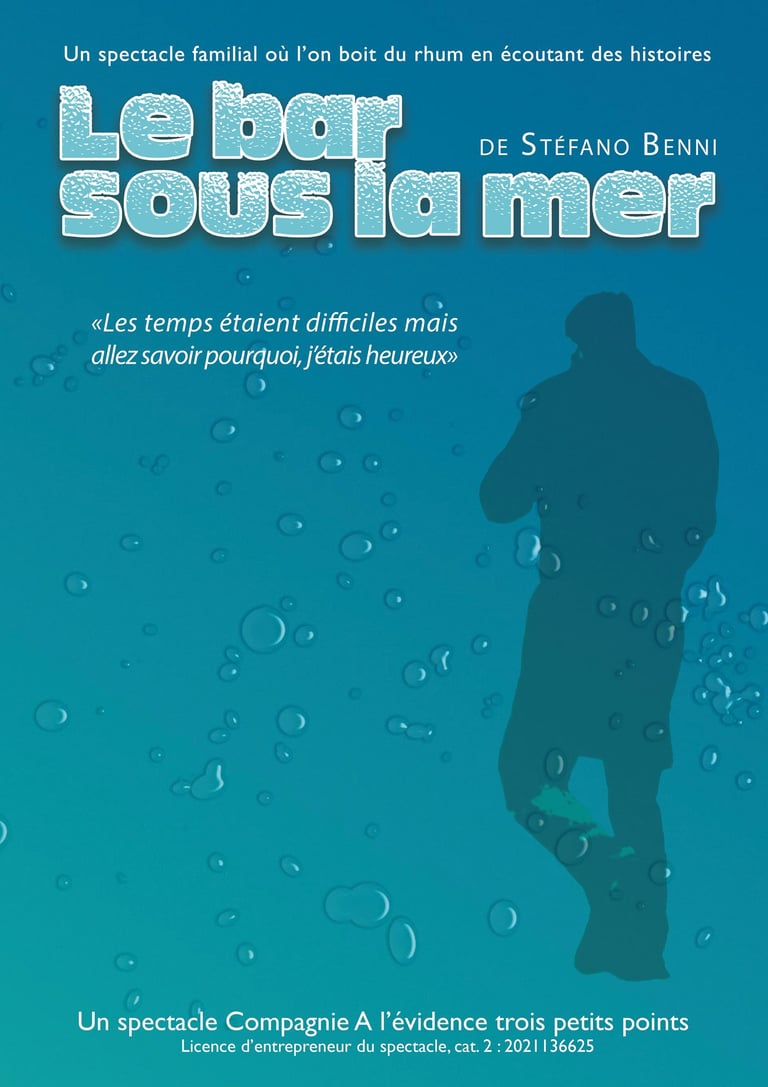 Affiche du bar sous la mer de Stefano Benni 