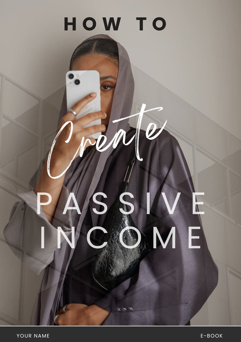 Read about how to create passive income online in this FREE ebook