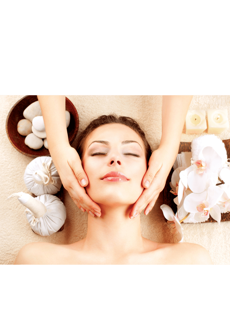 erzorgende gezichtsmassage voor een frisse en stralende huid, uitgevoerd bij Medisch Pedicure Grote Berg.