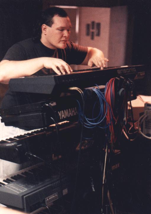 Greg Sadler in Mastersound studio