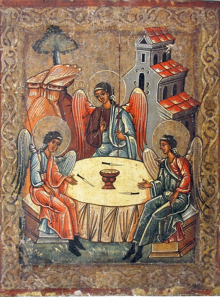 Ікона Трійця Старозавітня